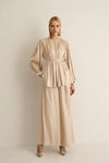 20017 FAWN BLOUSE Beige