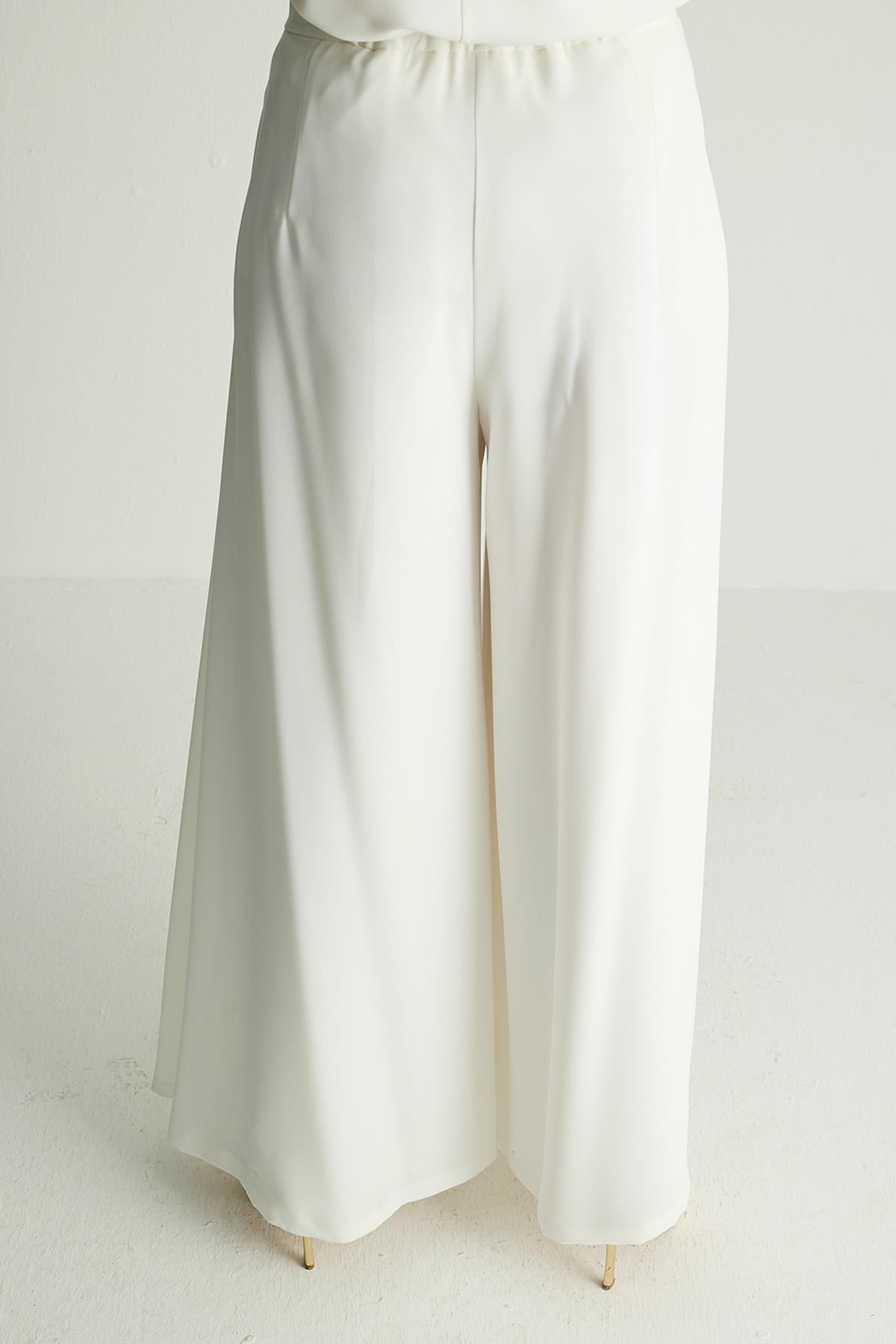 50016 LUXA PANTOLON ETEK Ekru