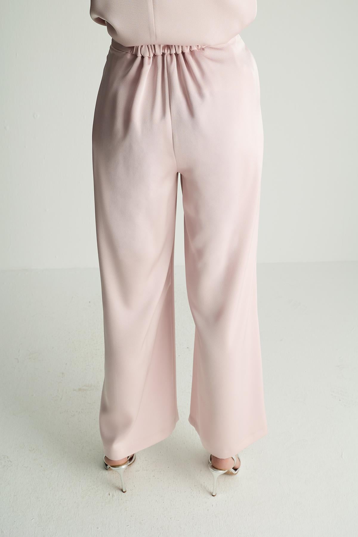 50017 RIBBON PANTOLON Pudra