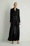 50023 CHIC TROUSER SKIRT Black