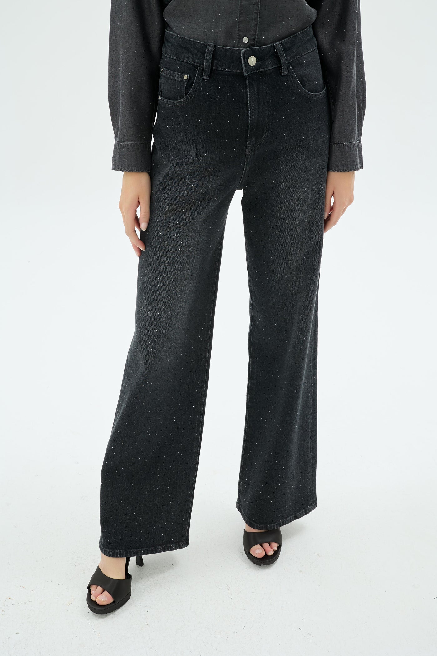 50033 ZIVA DENIM PANTOLON Siyah