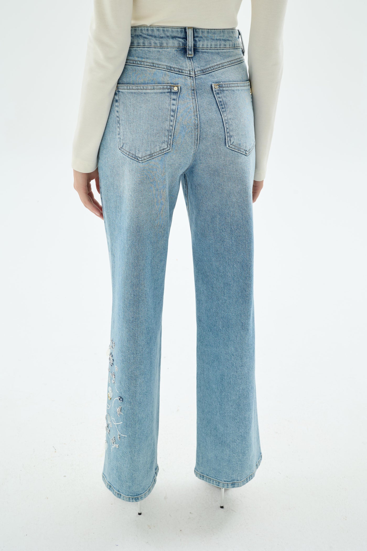 50036 SANTA DENIM PANTOLON Açık Mavi