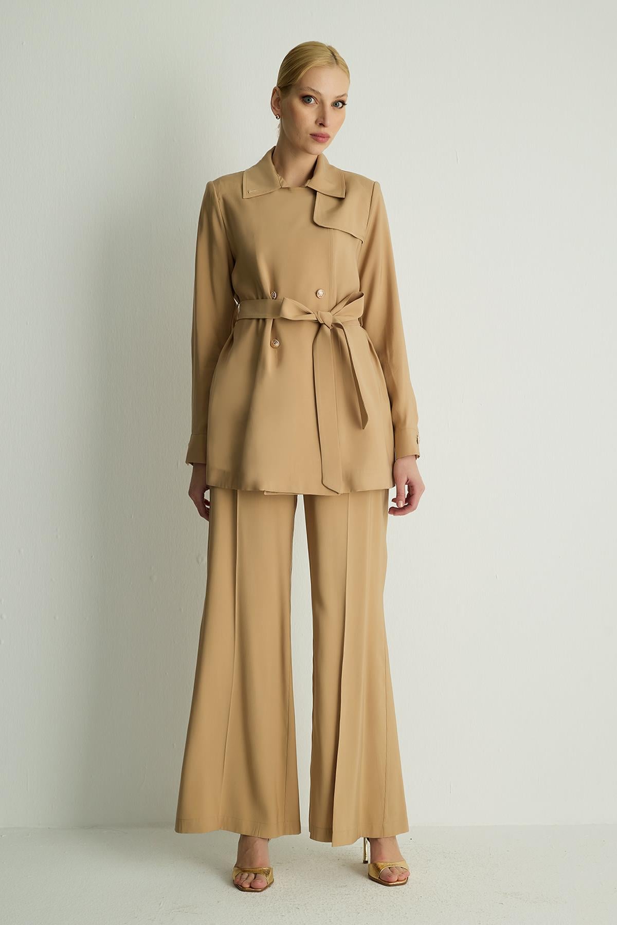 50037 ILKBAHAR PANTOLON Camel