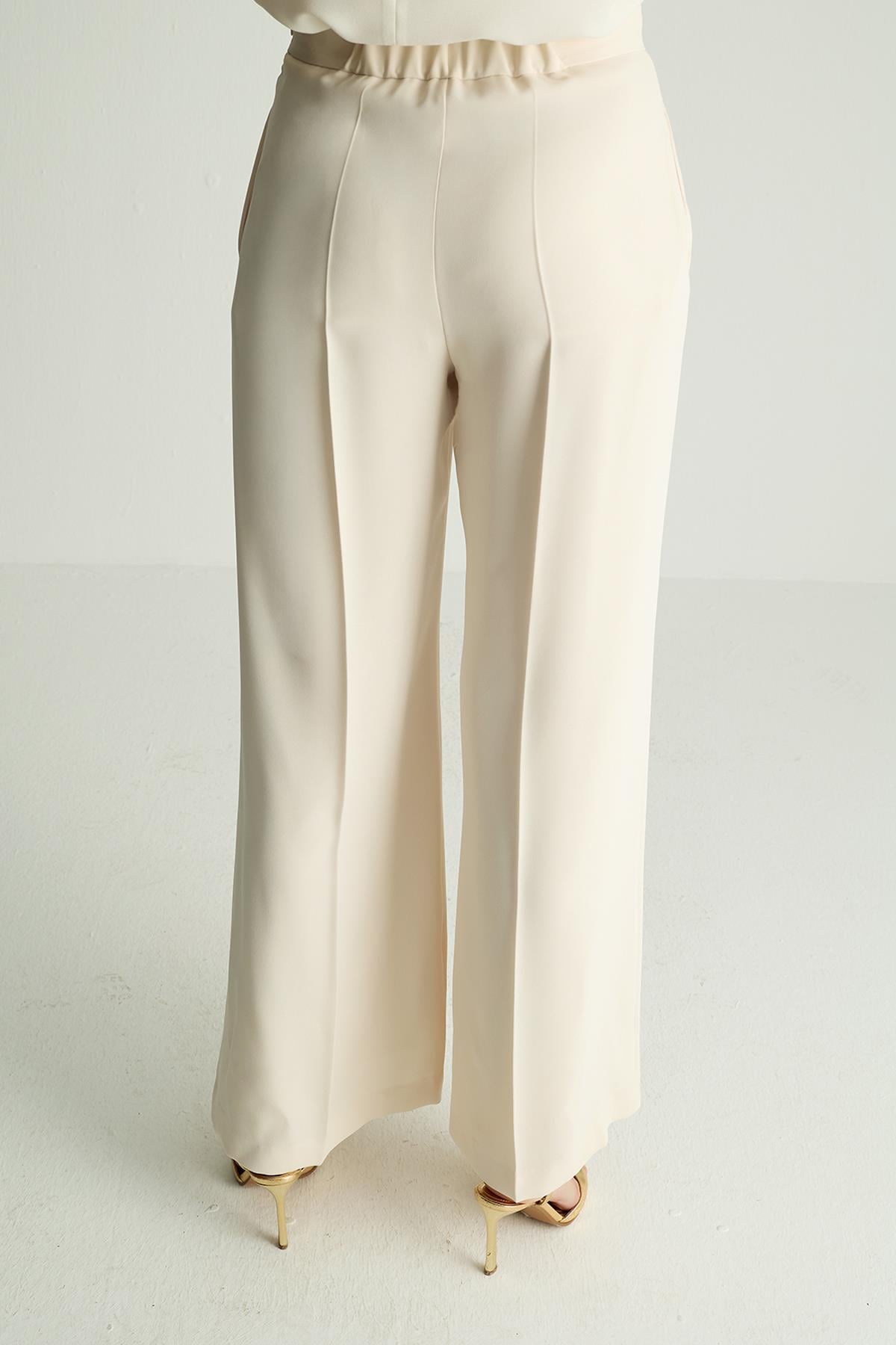 50047 CHIC PANTOLON Krem