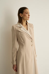 30012 RODI DRESS Beige