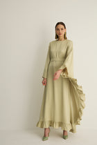 30010 DIVYA DRESS Pastel Green