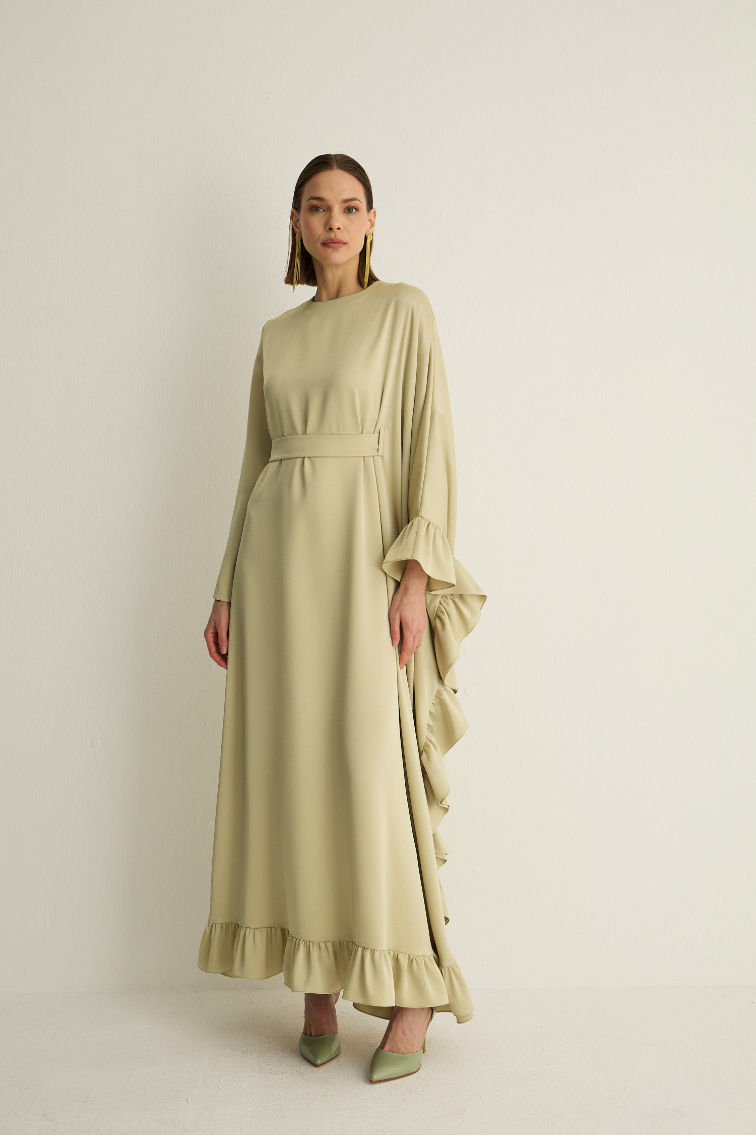 30010 DIVYA DRESS Pastel Green