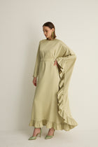 30010 DIVYA DRESS Pastel Green