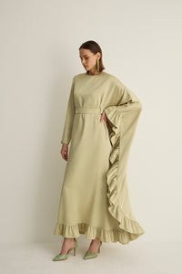 30010 DIVYA DRESS Pastel Green
