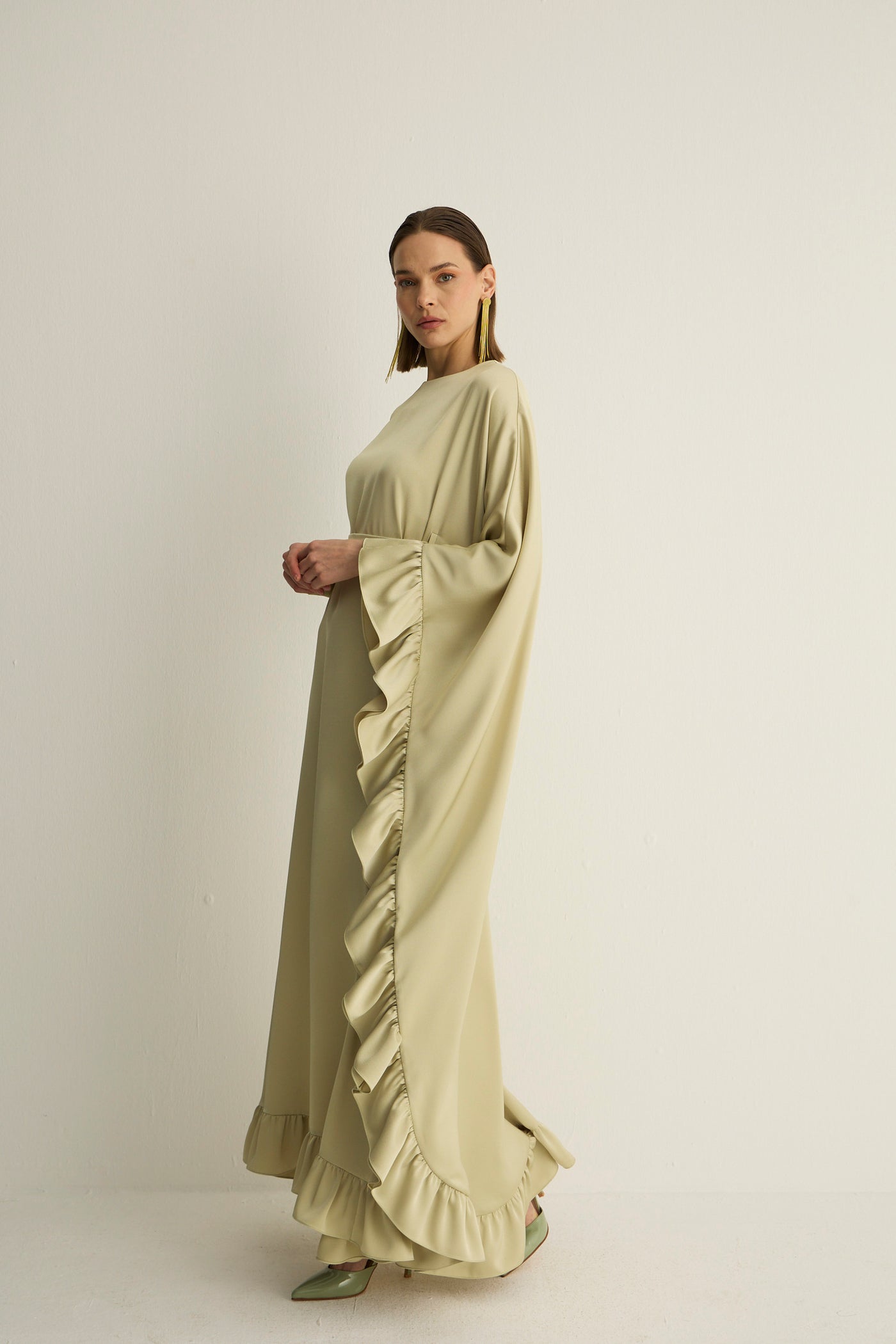 30010 DIVYA DRESS Pastel Green
