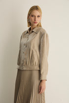 40022 SHINE JACKET Stone