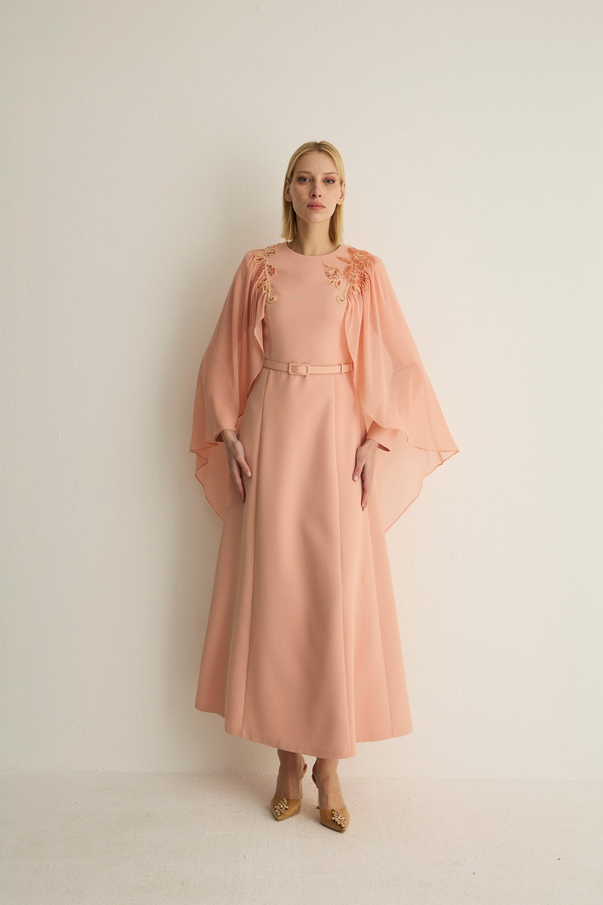30003 BEGONVIL DRESS Salmon