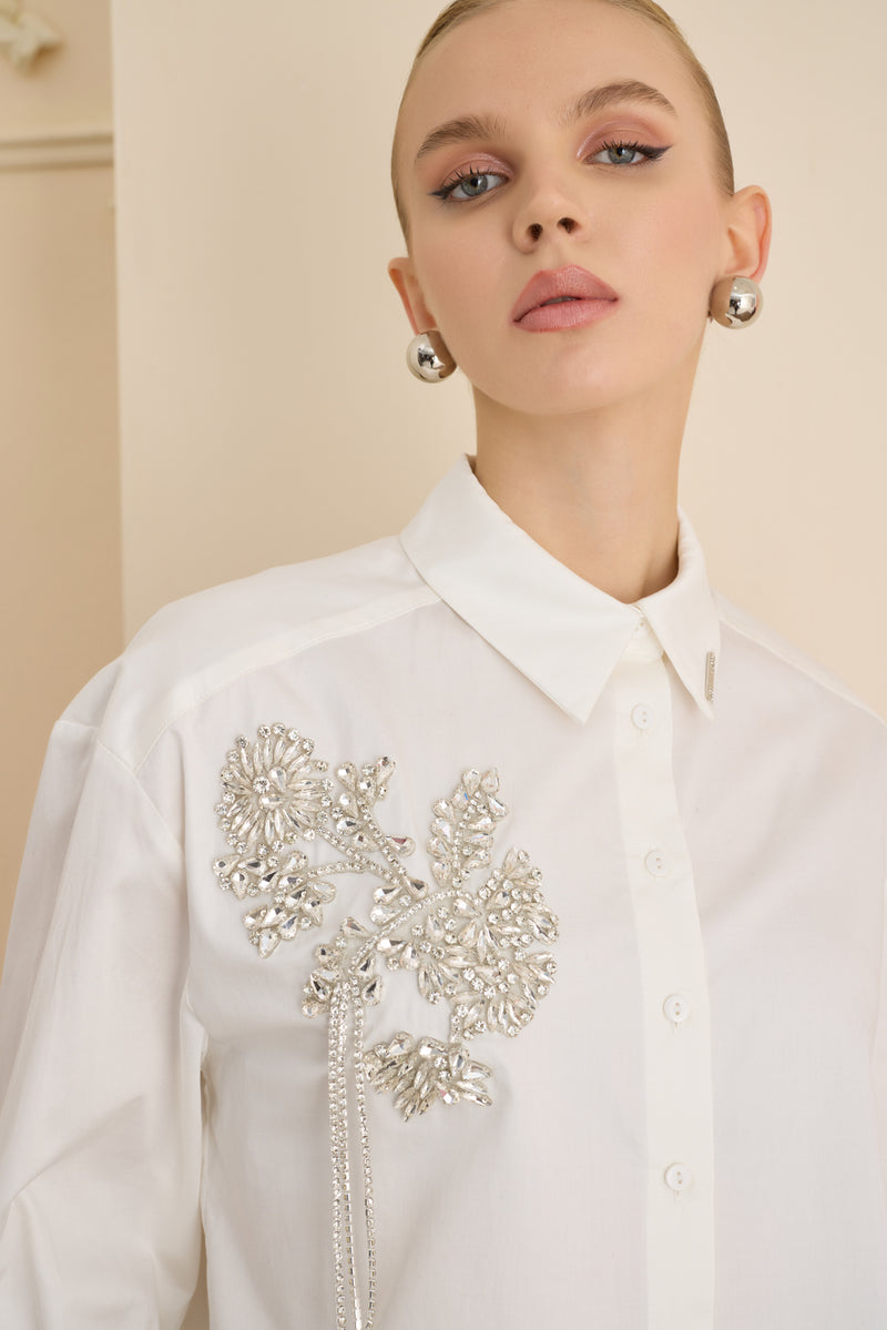 JULIA SHIRT Ekru