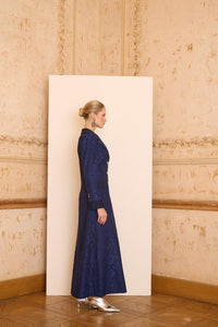 ALICIA DRESS Lacivert