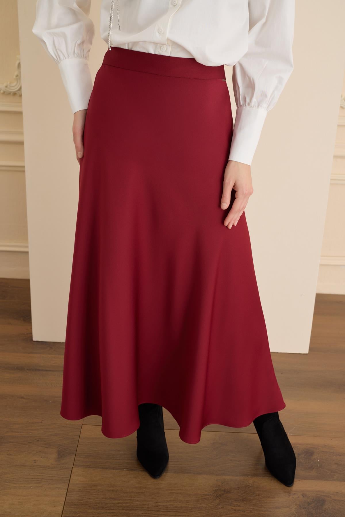 ALLURE SKIRT Bordo
