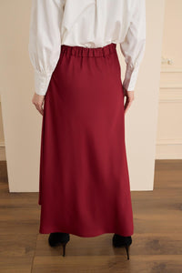 ALLURE SKIRT Bordo