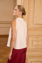 ALLURE LONG BLOUSE Ekru