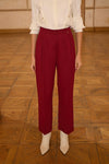 ALLURE PANTS Burgundy