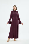 30012 ALUNE DRESS Plum