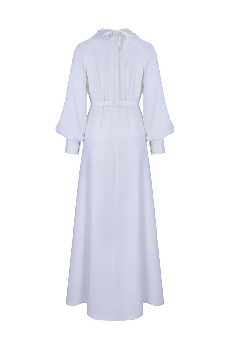 AMOR DRESS Ekru