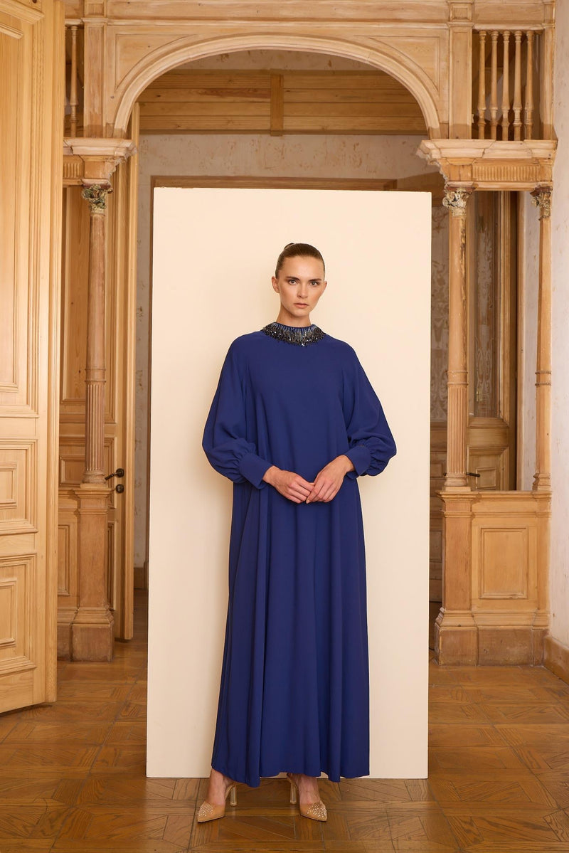 AMOR DRESS Lacivert