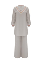Ange Takım Tunik Pantolon Bej