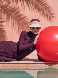ANITA SWIMWEAR Bordo