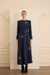 AURORA DRESS Navy Blue