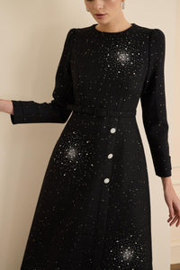 AURORA  DRESS Siyah