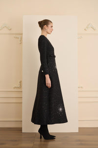 AURORA  DRESS Siyah