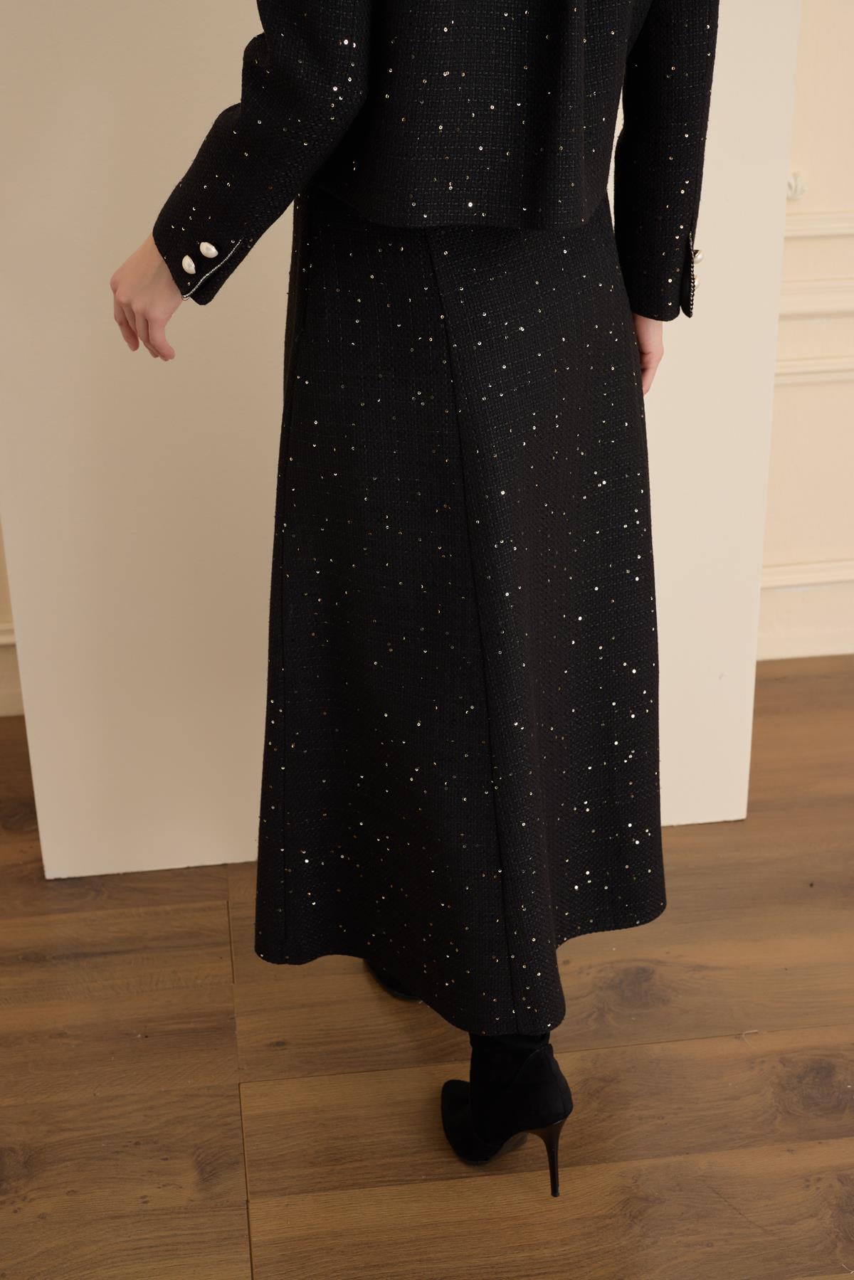 AURORA SKIRT Siyah