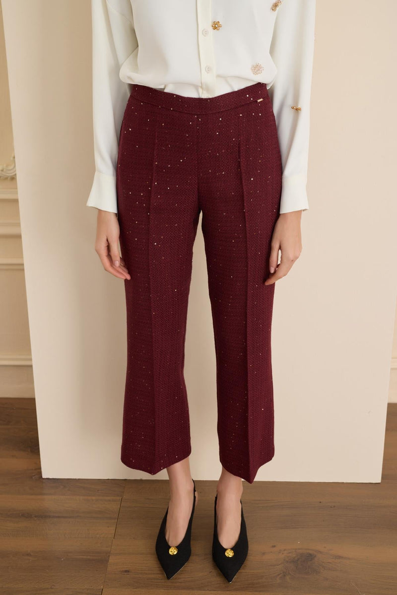 AURORA PANTS Bordo