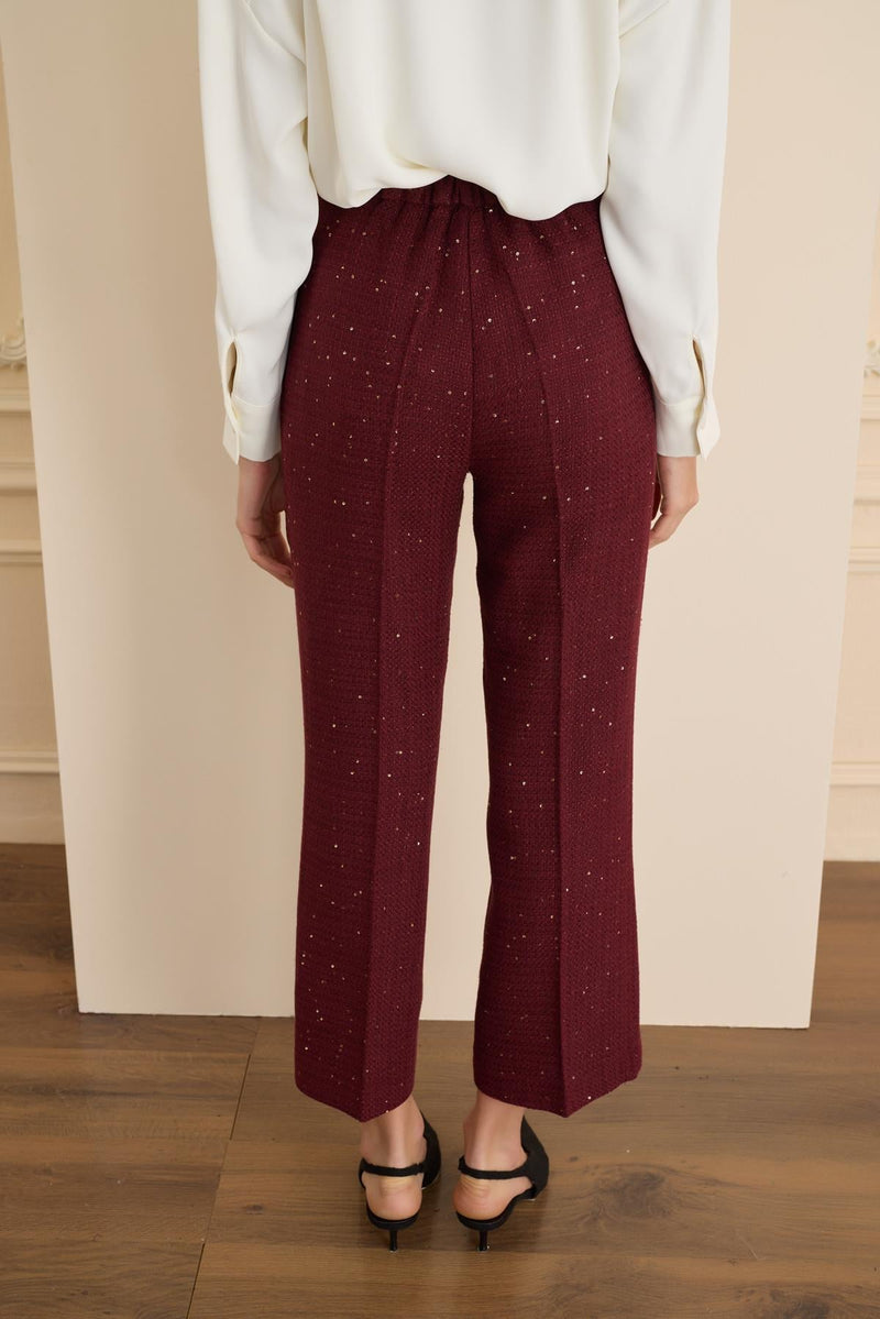 AURORA PANTS Bordo
