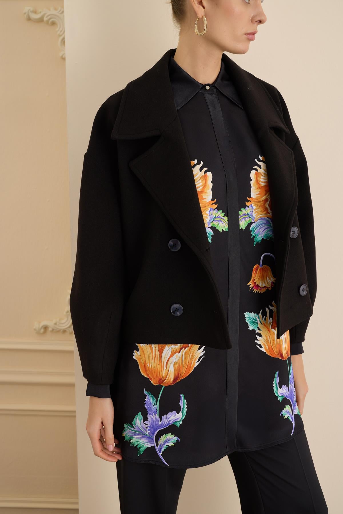 AZALEA JACKET Siyah