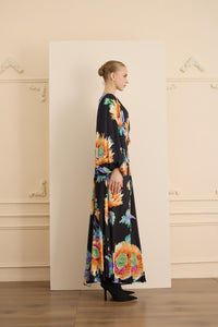 AZALEA DRESS Nar Çiçeği