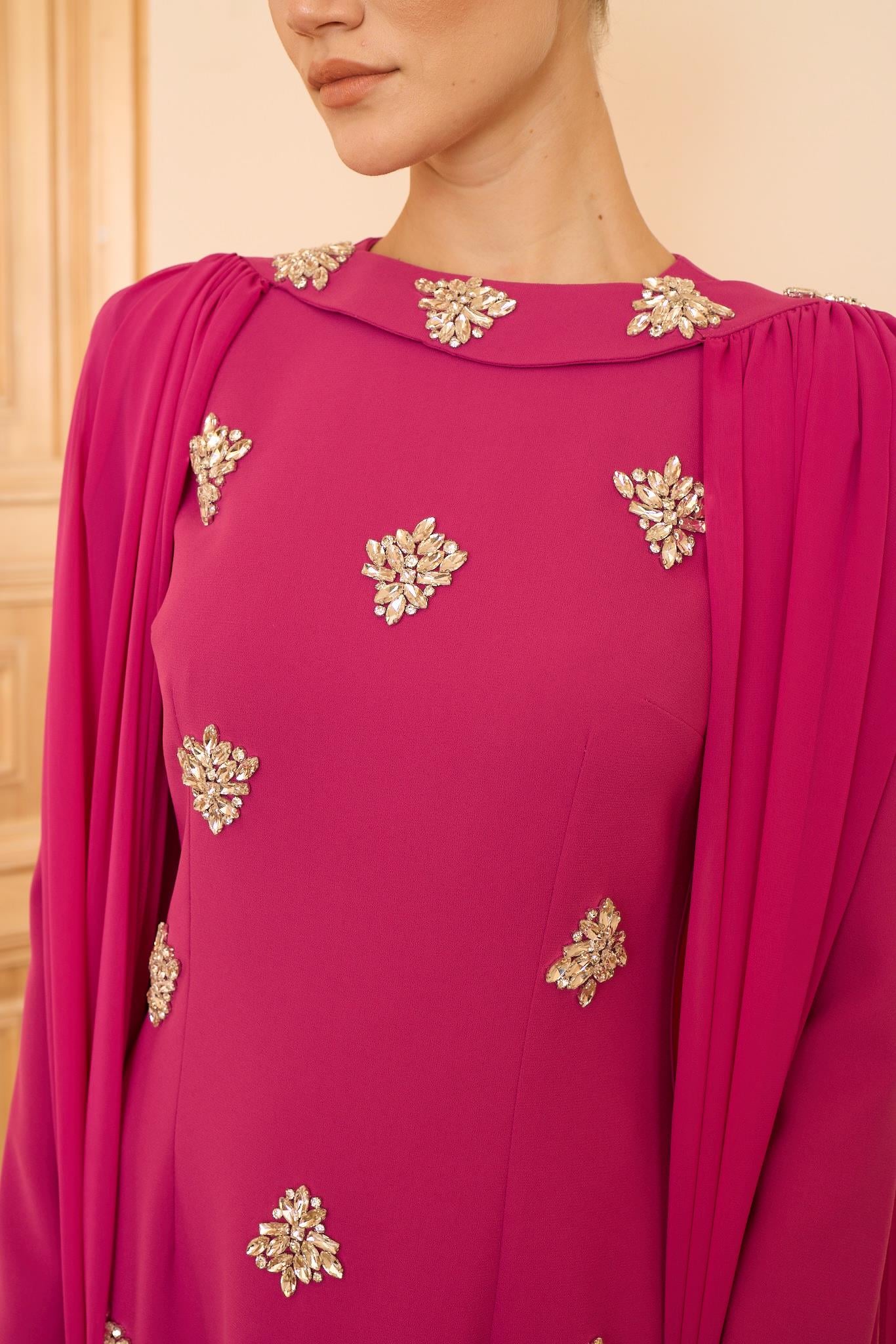 BENGY DRESS Fuşya