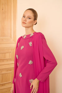 BENGY DRESS Fuşya