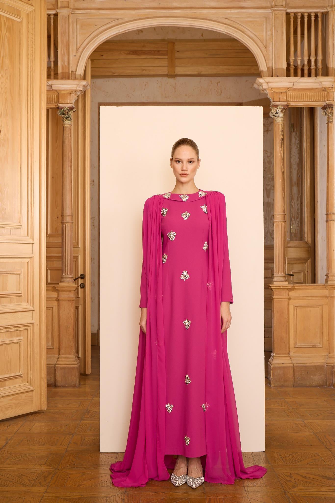 BENGY DRESS Fuşya