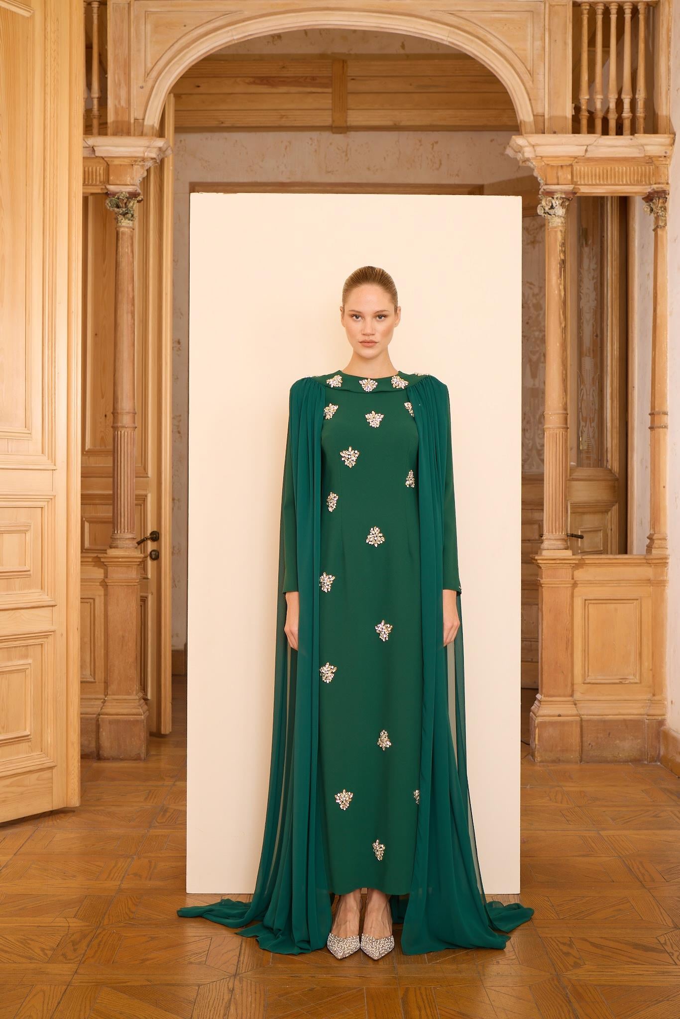 BENGY DRESS Zümrüt