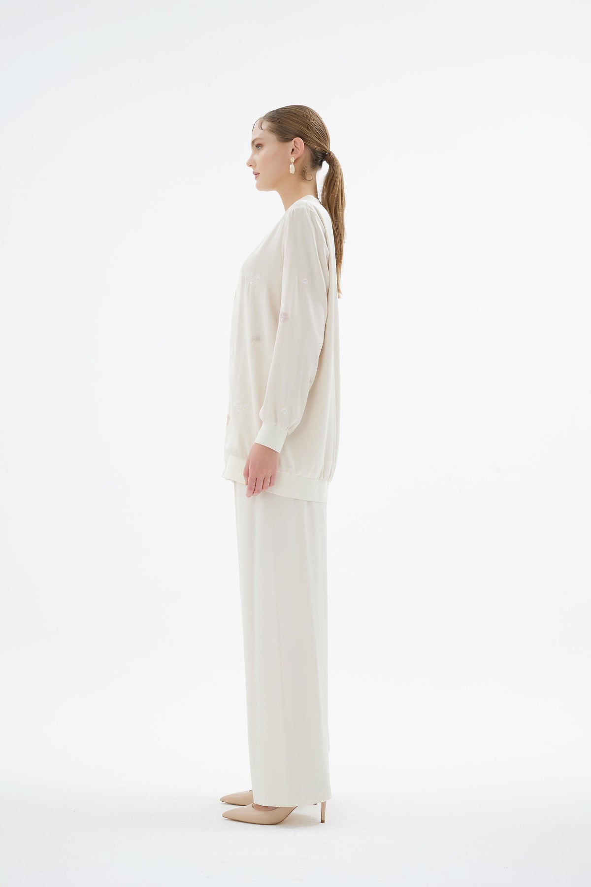 Blume  Bomber Ceket Krem