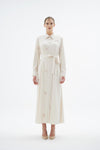 BLUME SHIRT DRESS Cream
