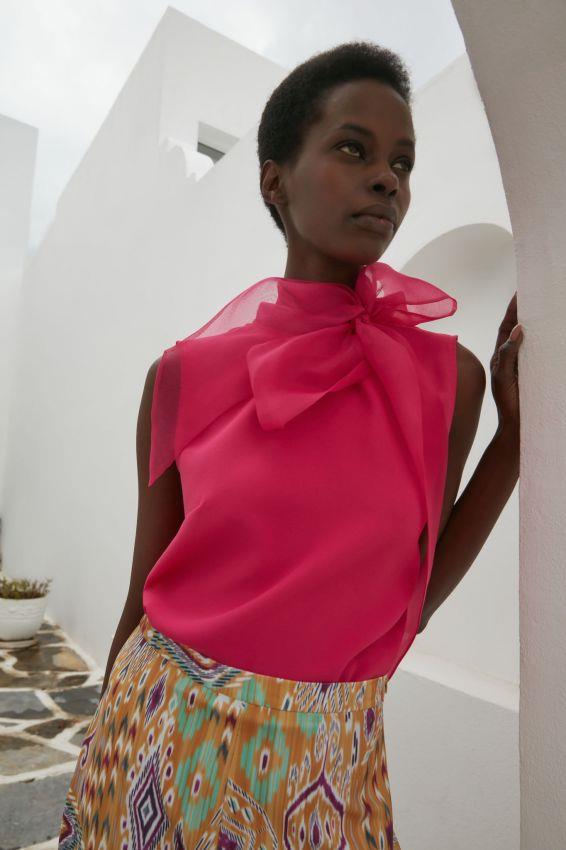 BONYBONE BLOUSE Fuşya