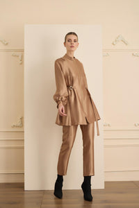 BRENNA  SET Camel