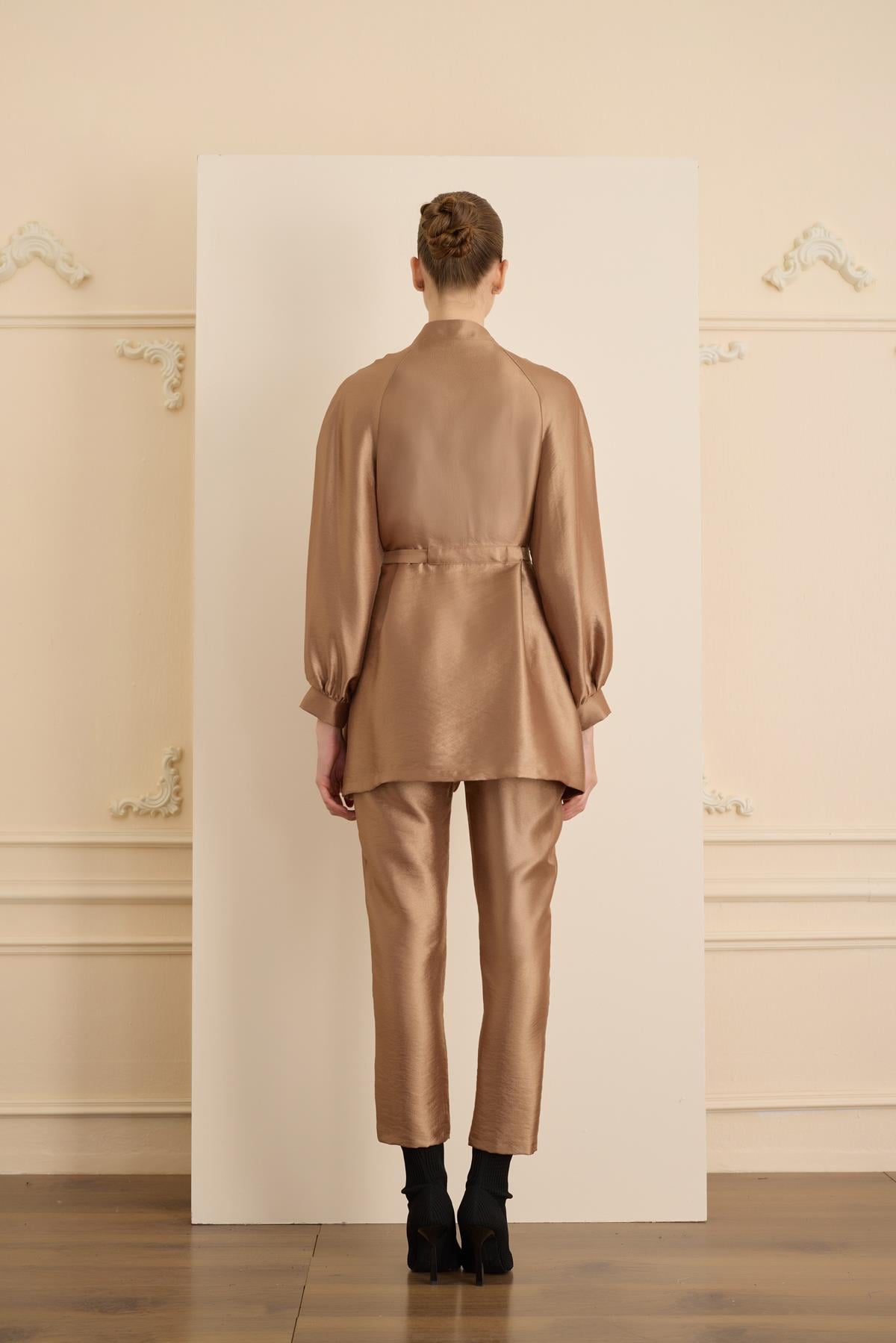 BRENNA  SET Camel