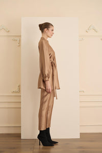BRENNA  SET Camel