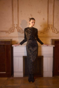 BRILLARE DRESS Siyah