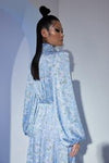 BRITANNY DRESS أزرق