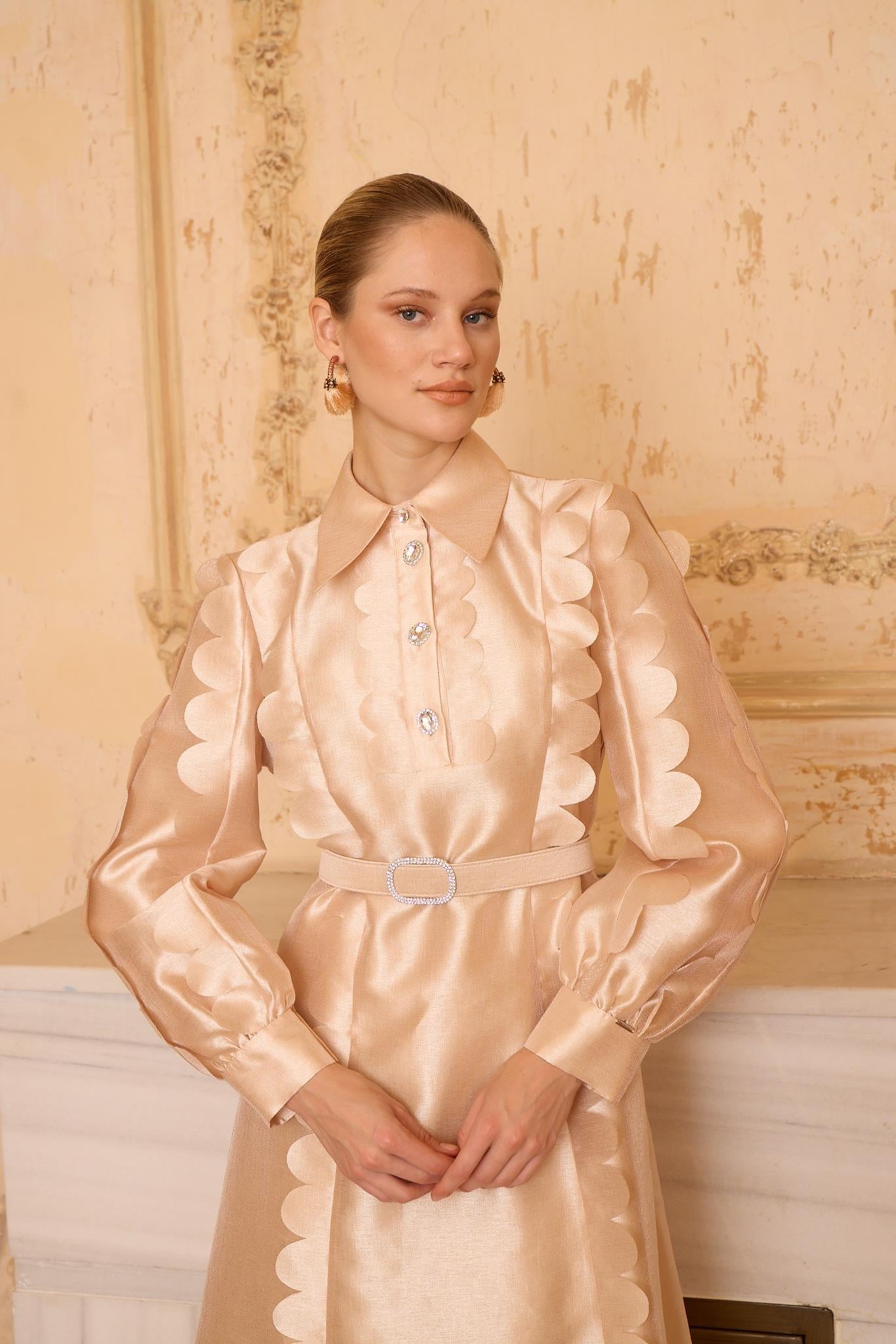 CARTER DRESS Bej