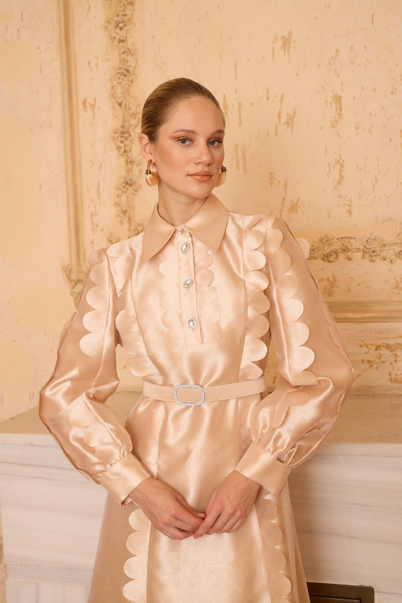 CARTER DRESS Bej