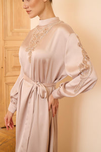 CATHERINE DRESS Bej